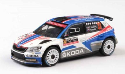 Abrex scale skoda fabia - 1:43,