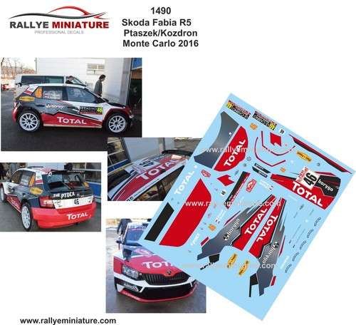 Decals ref 1490 skoda - ref,