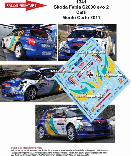 Decals ref 1341 skoda - decals,