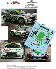 DECALS 1/43 REF 2260 SKODA